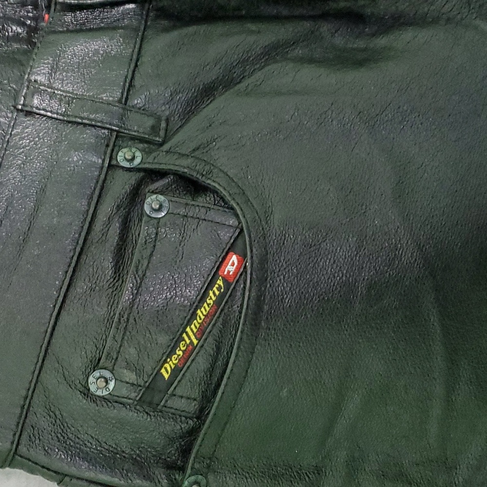 Diesel leather pants